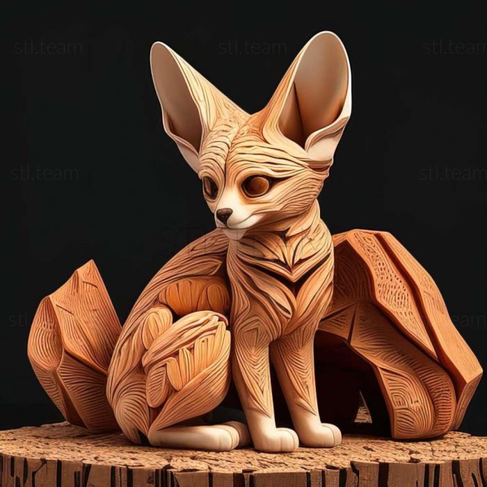 3D model Fennec (STL)